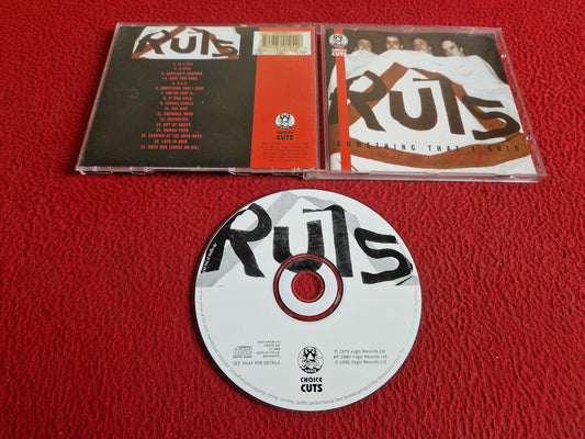 RUTS SOMETHING THAT I SAID THE BEST OF CD