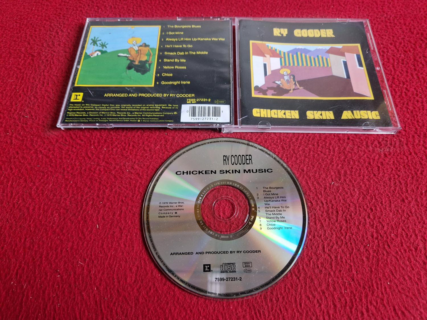 RY COODER CHICKEN SKIN MUSIC CD