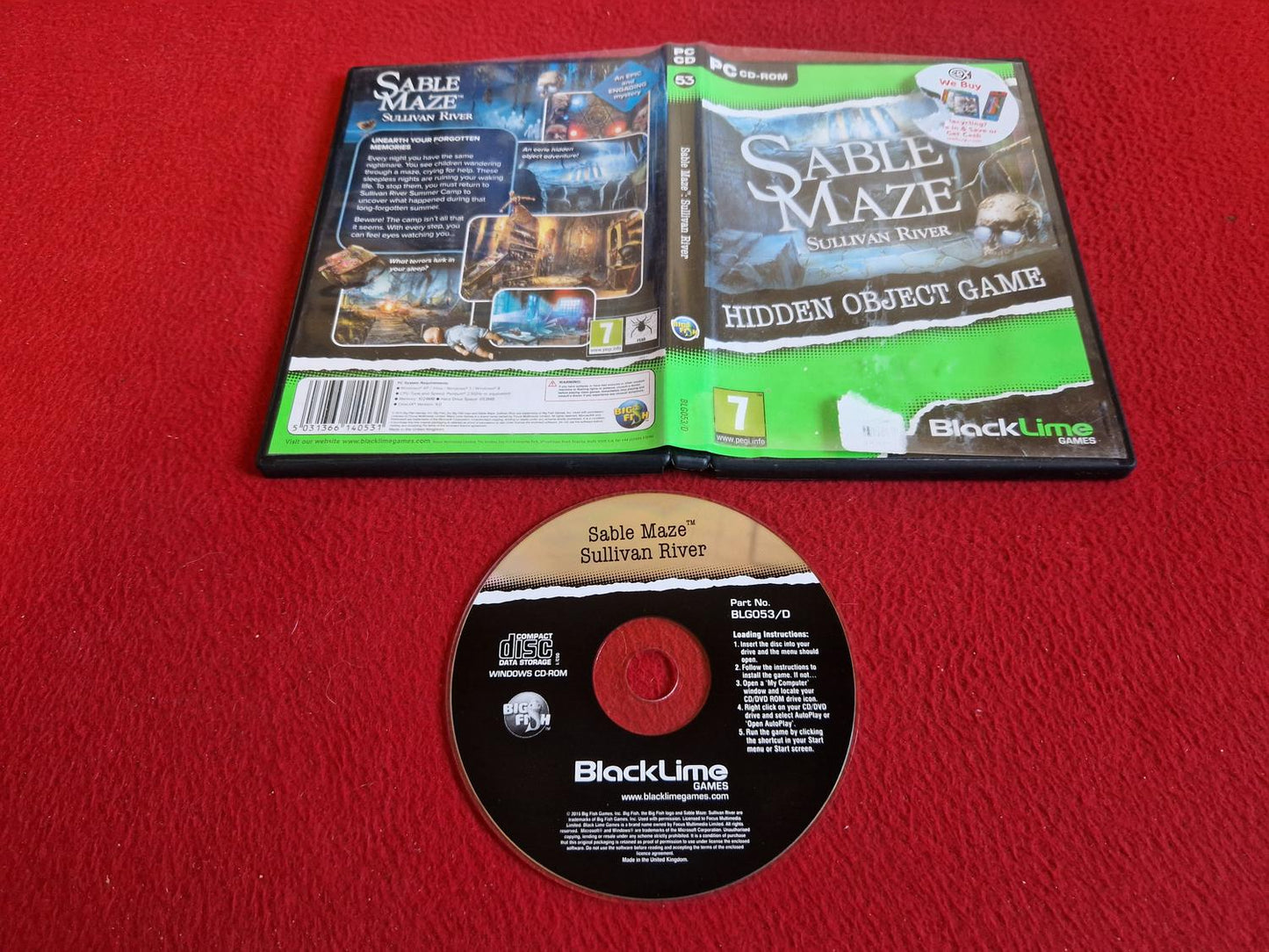 SABLE MAZE SULLIVAN RIVER till PC