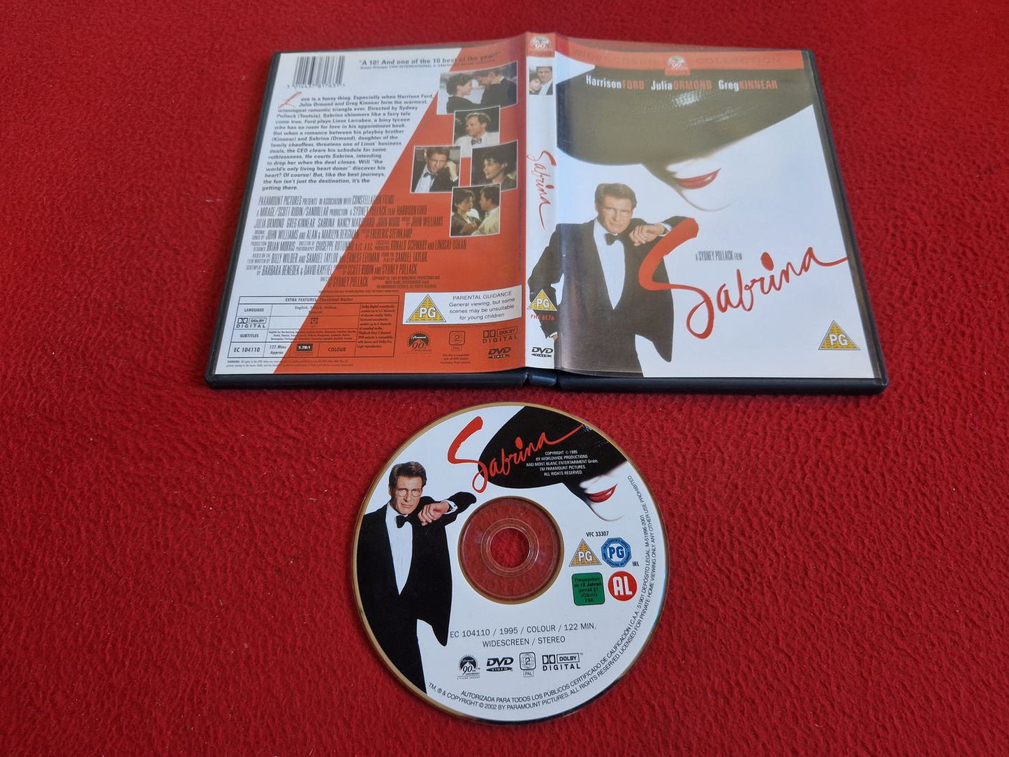 SABRINA [ SVENSK TEXT ] DVD