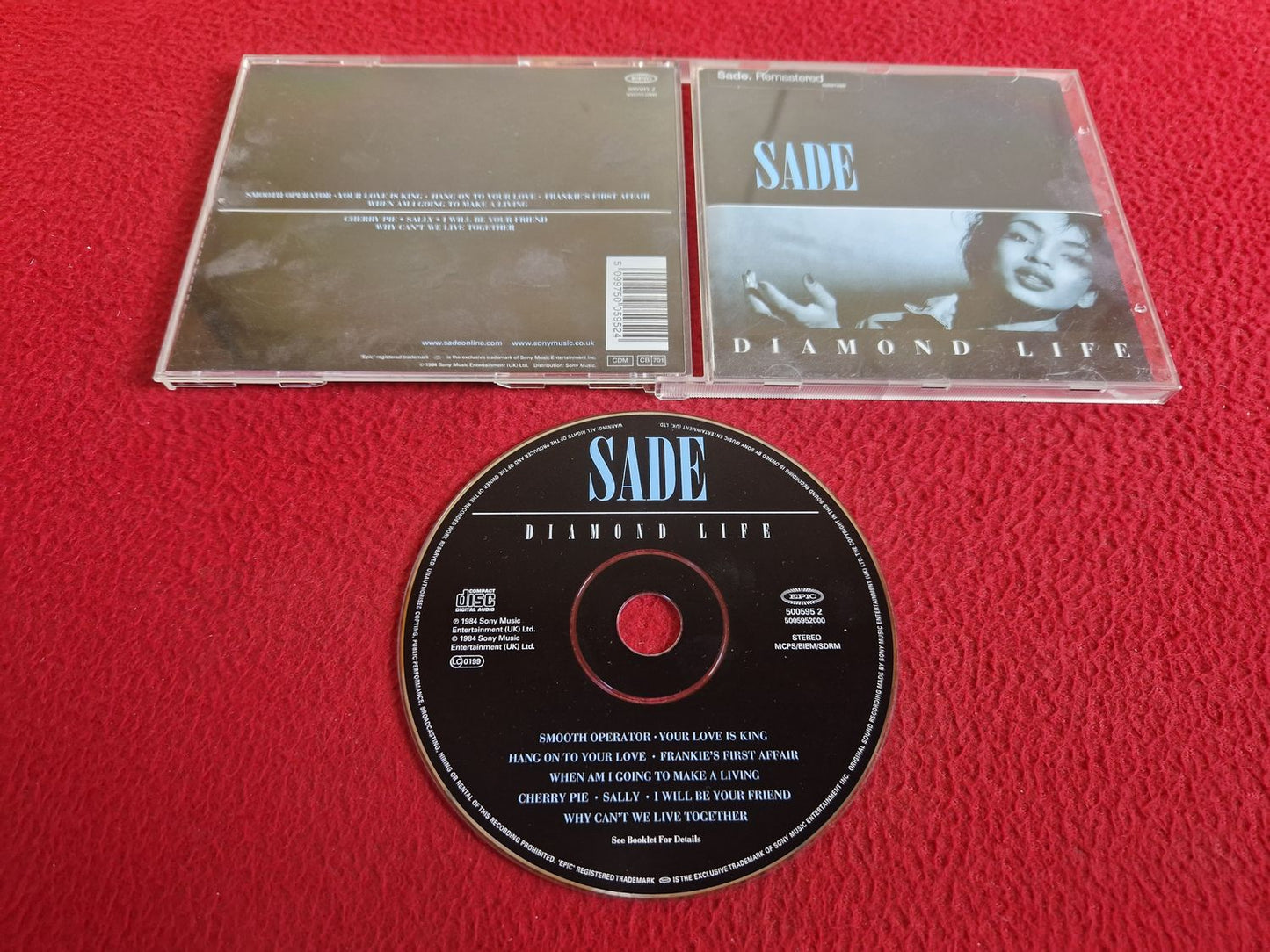 SADE DIAMOND LIFE CD