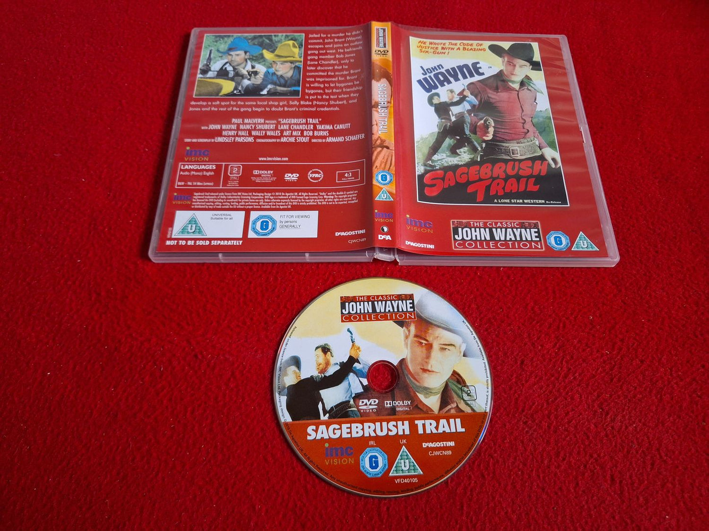 SAGEBRUSH TRAIL [ JOHN WAYNE COLLECTION ] DVD