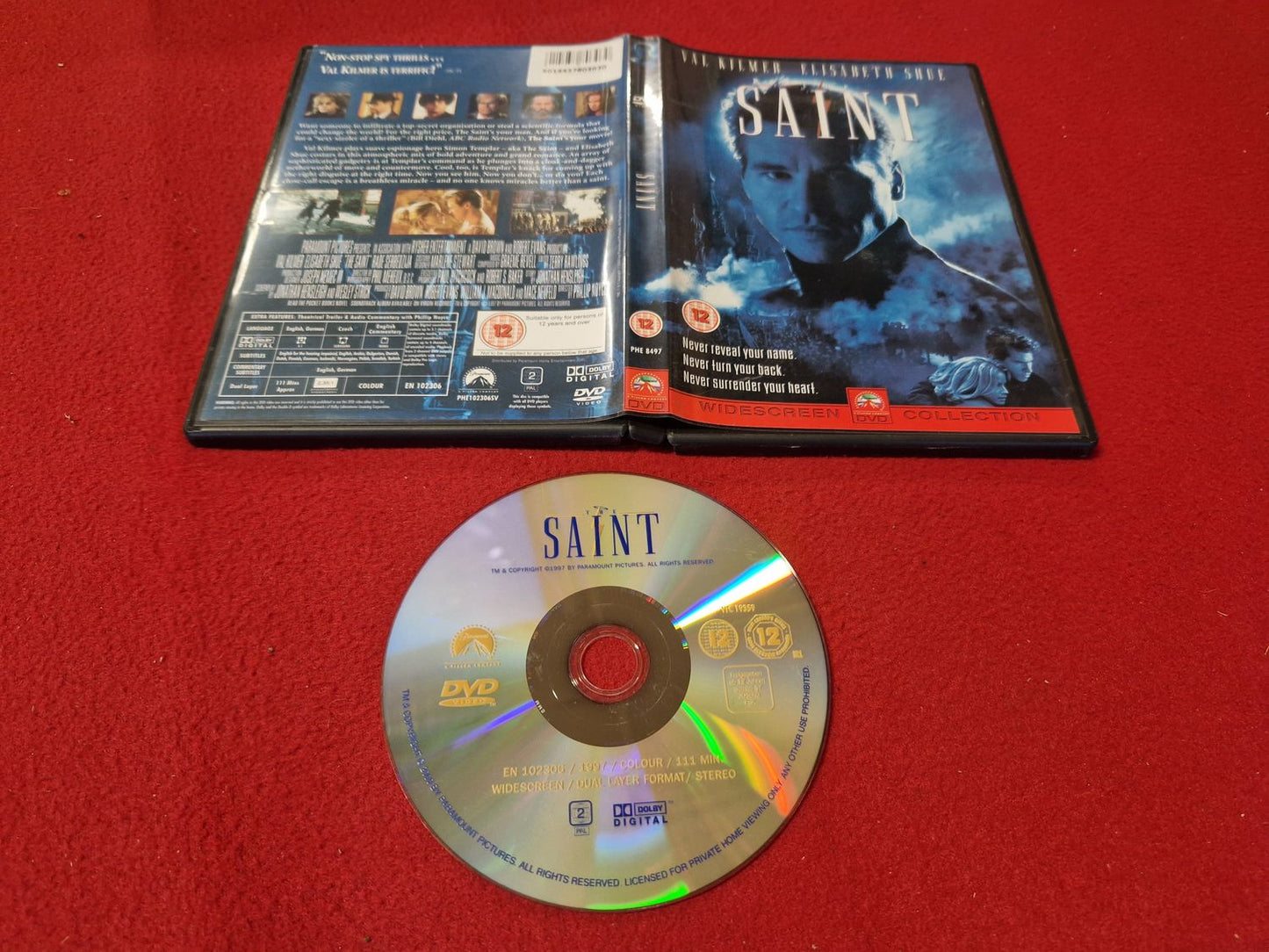 SAINT till DVD