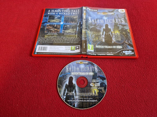 SALEM SECRETS WITCH TRIALS OF 1692 till PC
