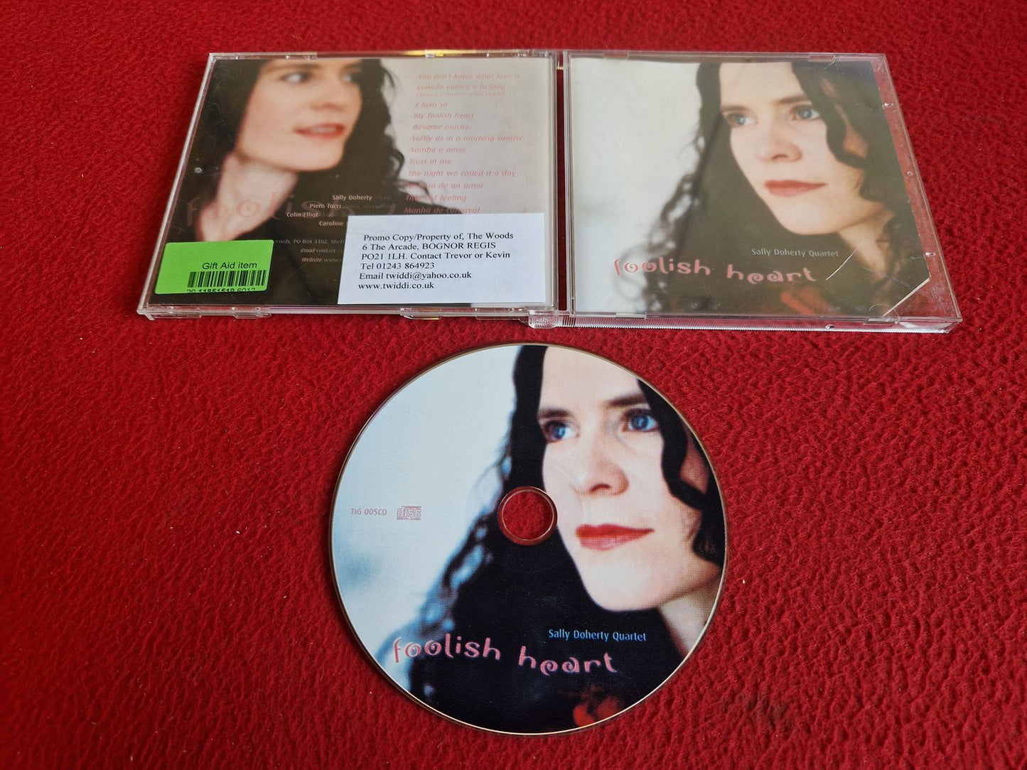SALLY DOHERTY QUARTET FOOLISH HEART CD