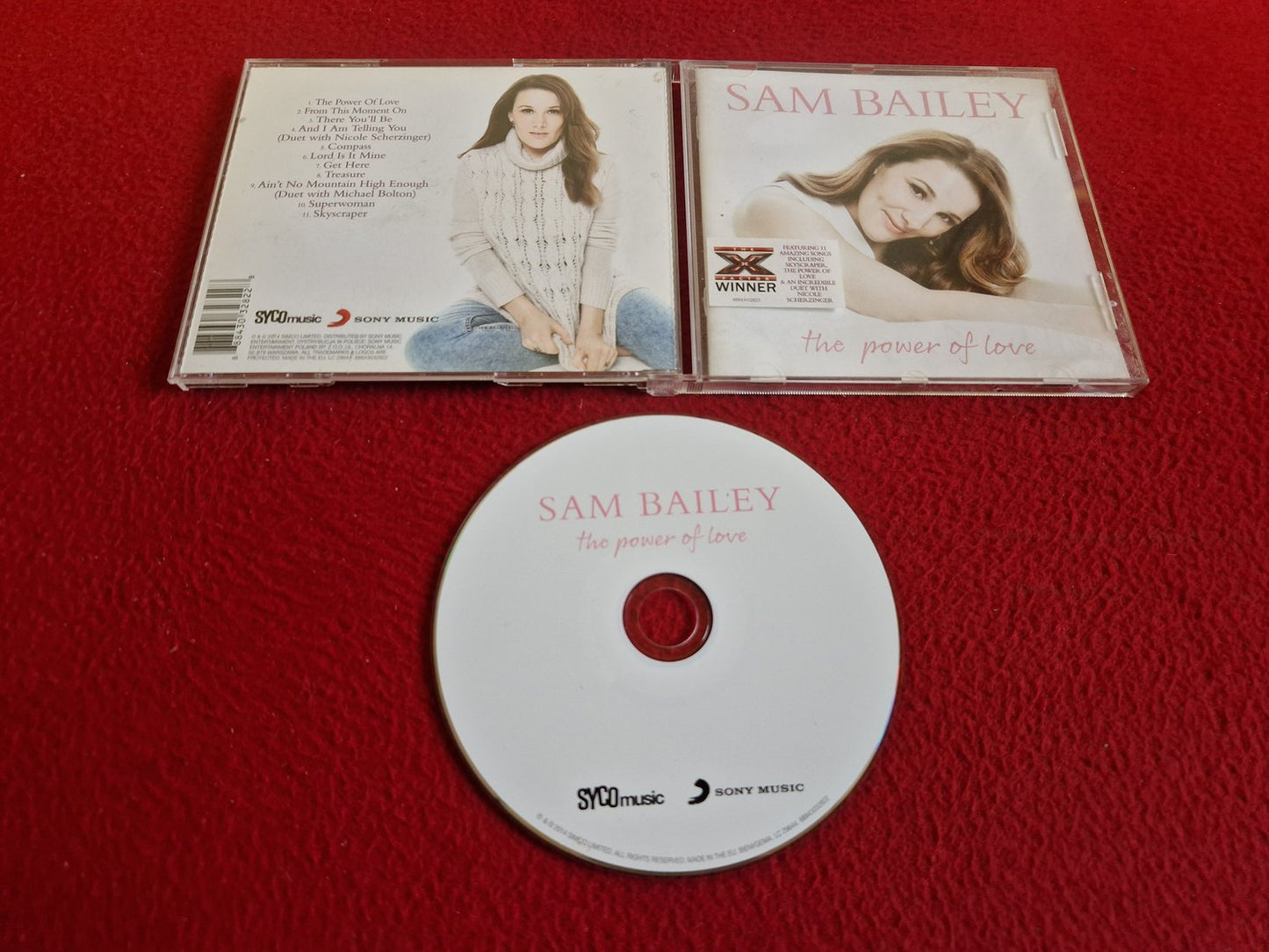 SAM BAILEY THE POWER OF LOVE CD