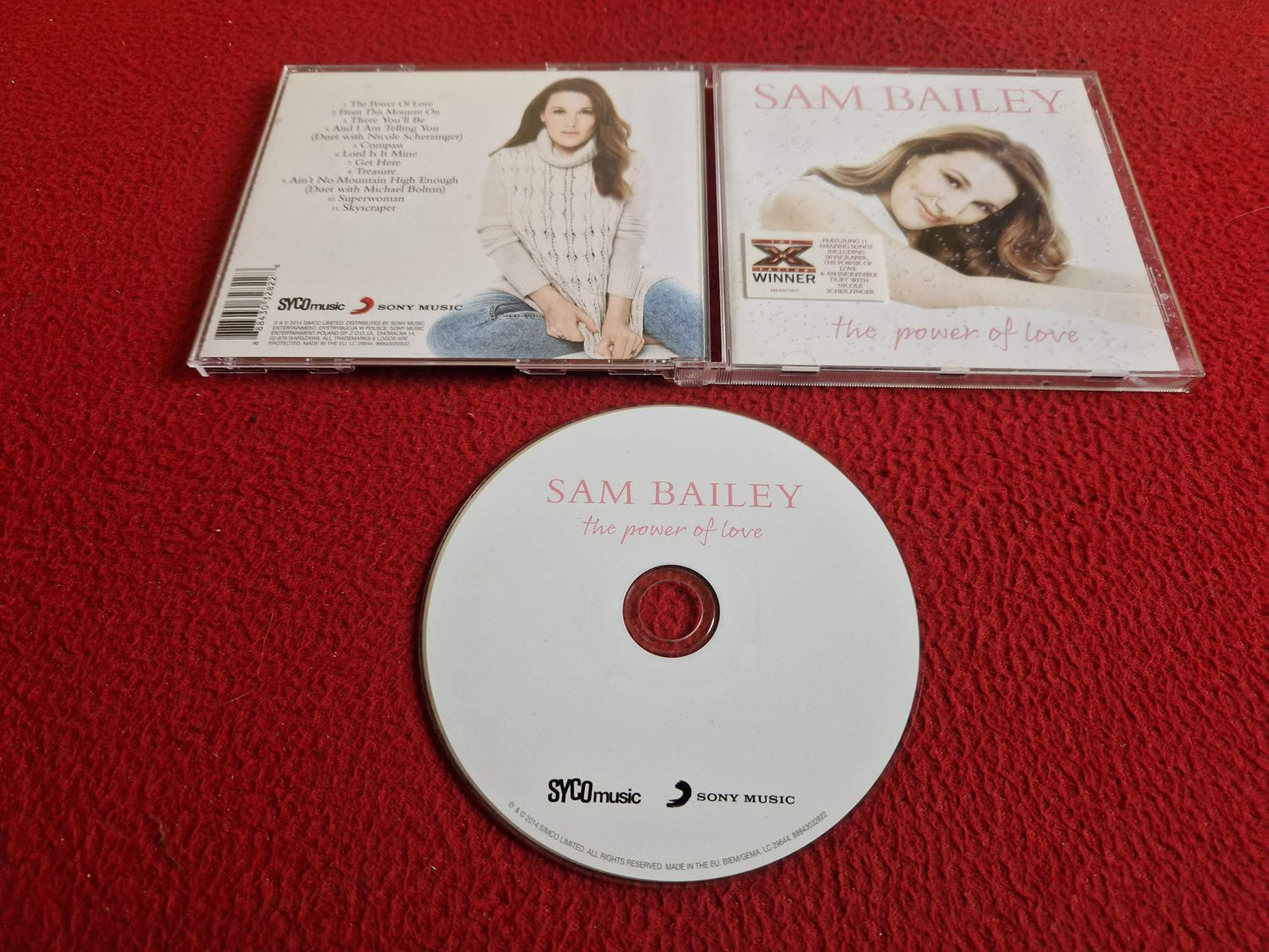 SAM BAILEY THE POWER OF LOVE CD