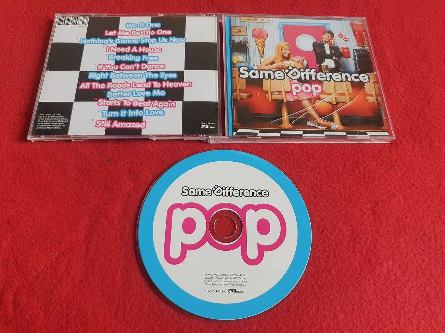 SAME DIFFERENCE POP till CD