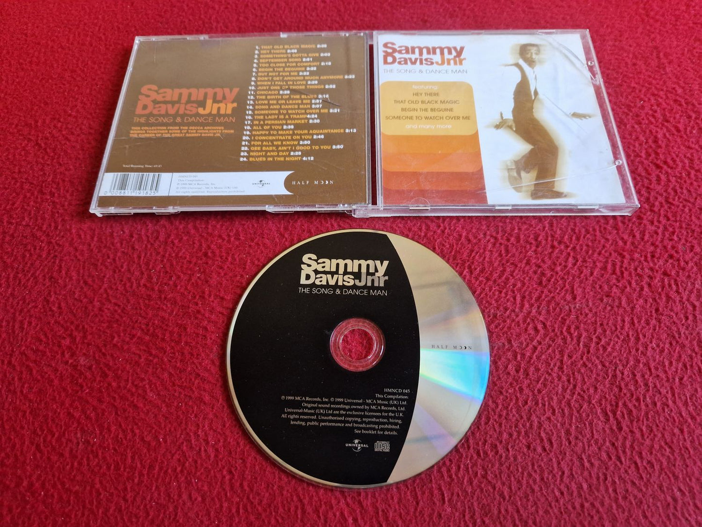 SAMMY DAVIS JNR THE SONG & DANCE MAN CD