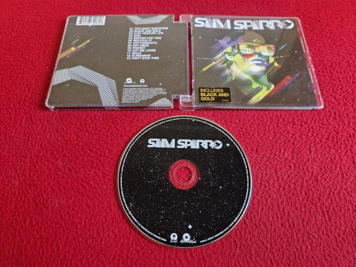SAM SPARRO - SAM SPARRO CD