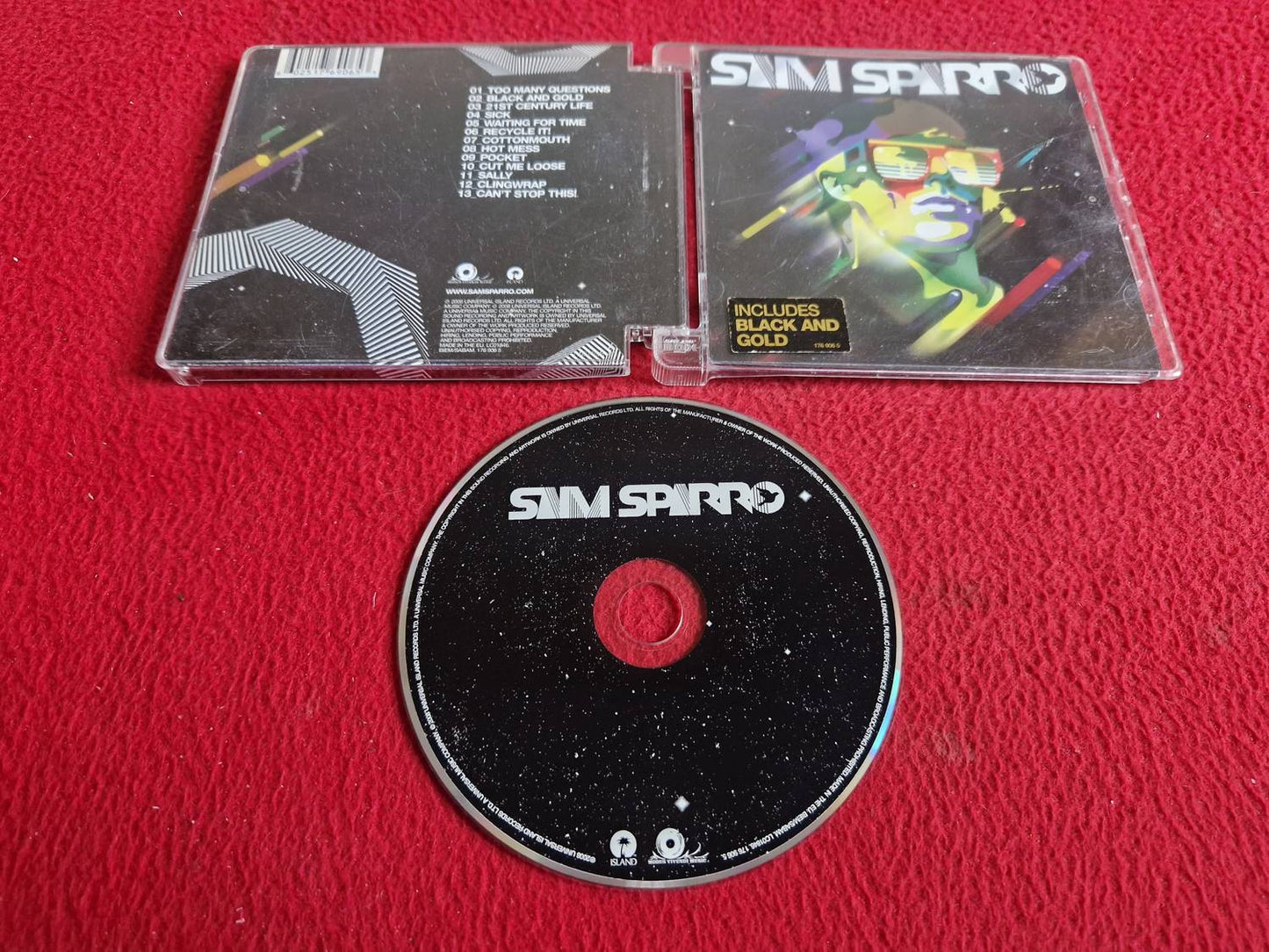 SAM SPARRO - SAM SPARRO CD