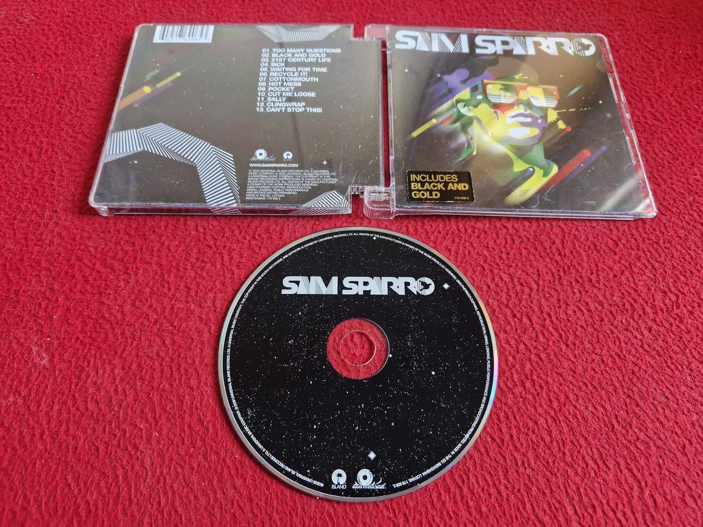 SAM SPARRO - SAM SPARRO CD