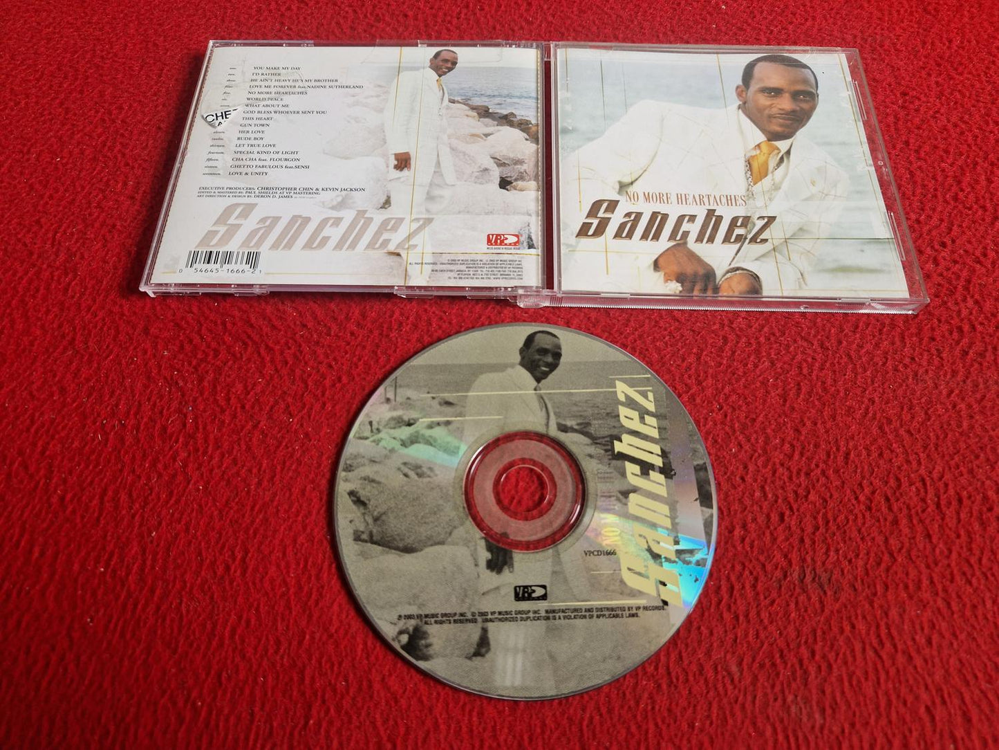 SANCHEZ NO MORE HEARTACHES CD