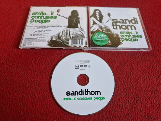 SANDI THOM SMILE... IT CONFUSES PEOPLE CD