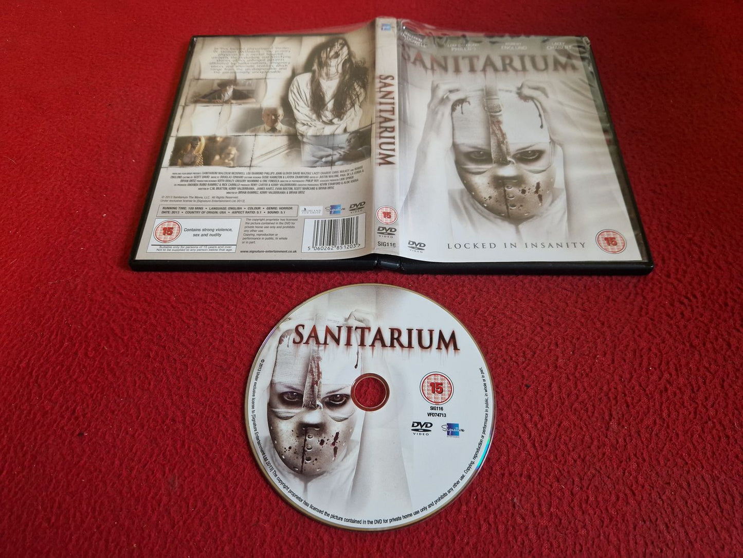 SANITARIUM DVD