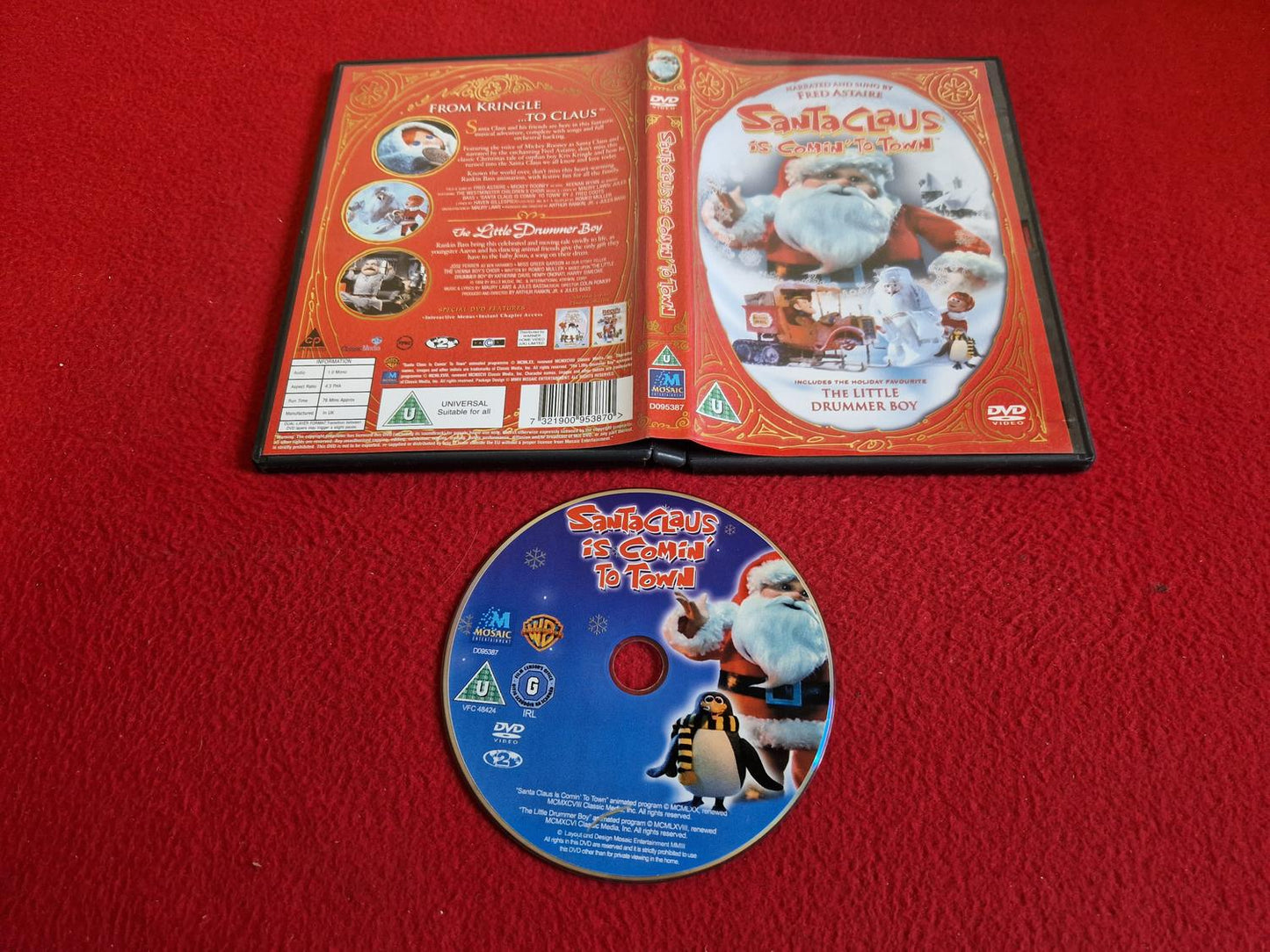 SANTA CLAUS IS COMIN TO TOWN DVD