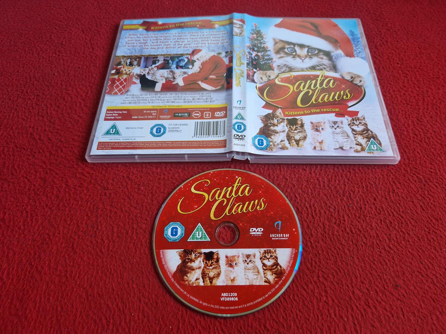 SANTA CLAWS DVD