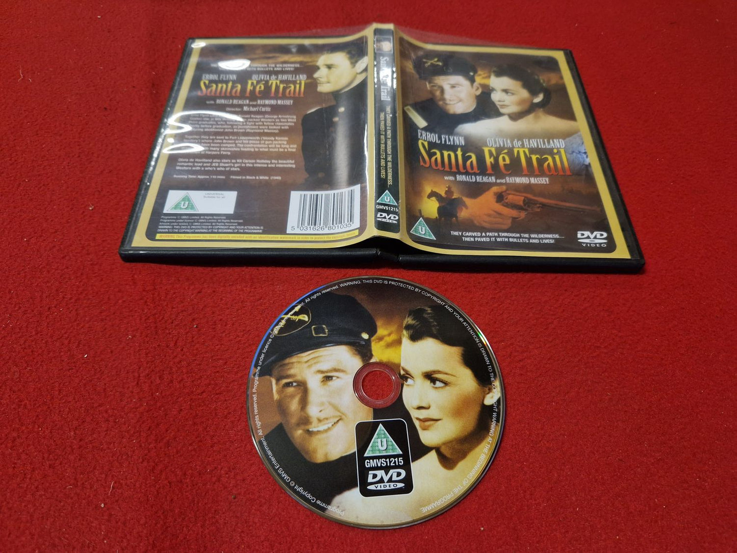 SANTA FE TRAIL [ ERROL FLYNN ] till DVD