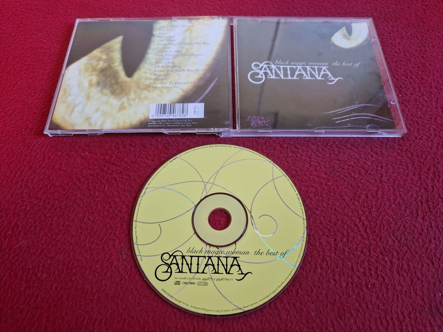 SANTANA BLACK MAGIC WOMAN THE BEST OF CD