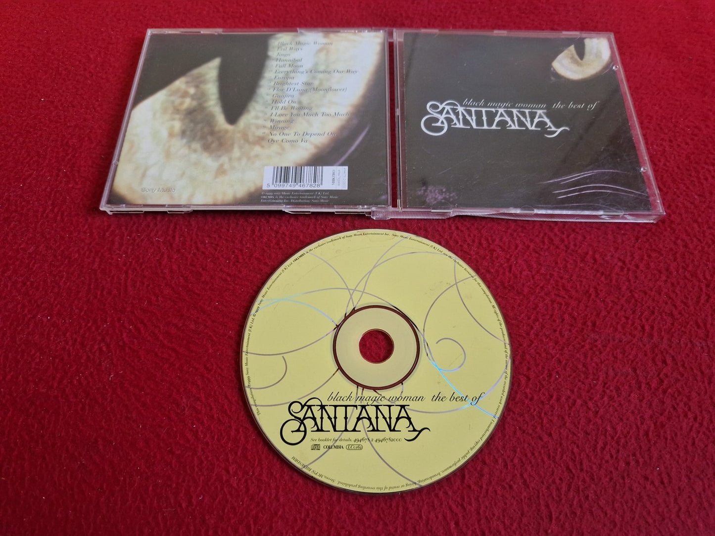 SANTANA BLACK MAGIC WOMAN THE BEST OF SANTANA CD