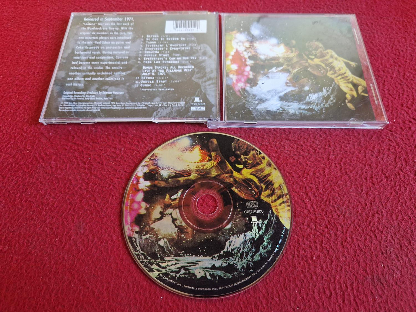 SANTANA - SANTANA CD