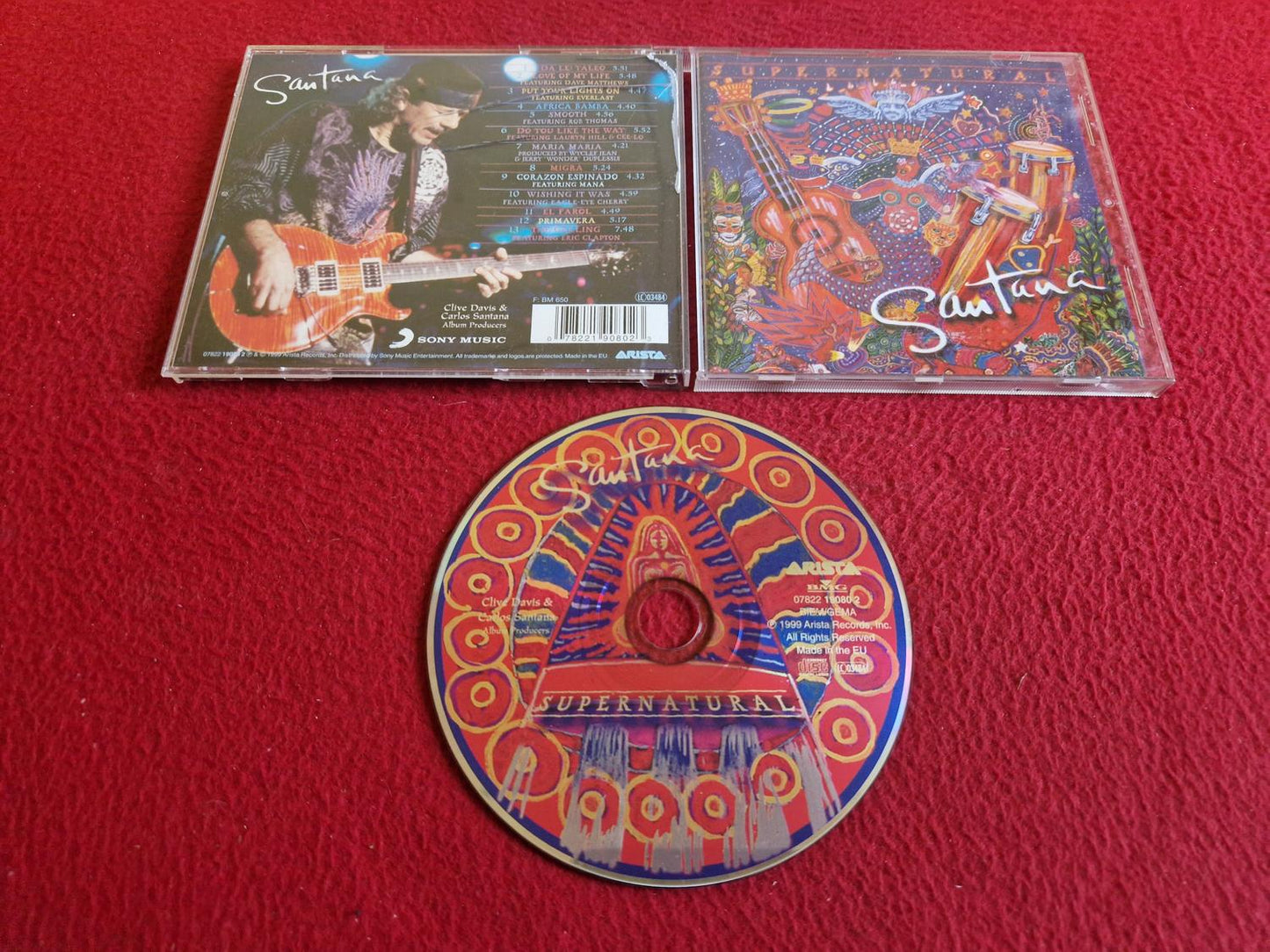 SANTANA SUPERNATURAL CD