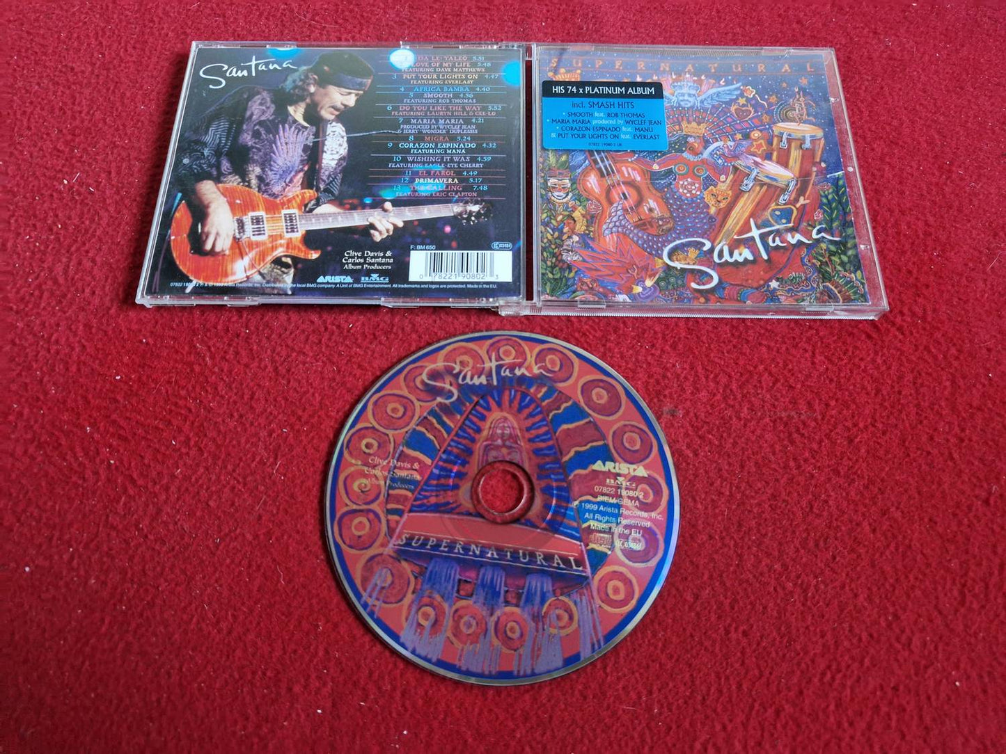 SANTANA SUPERNATURAL CD
