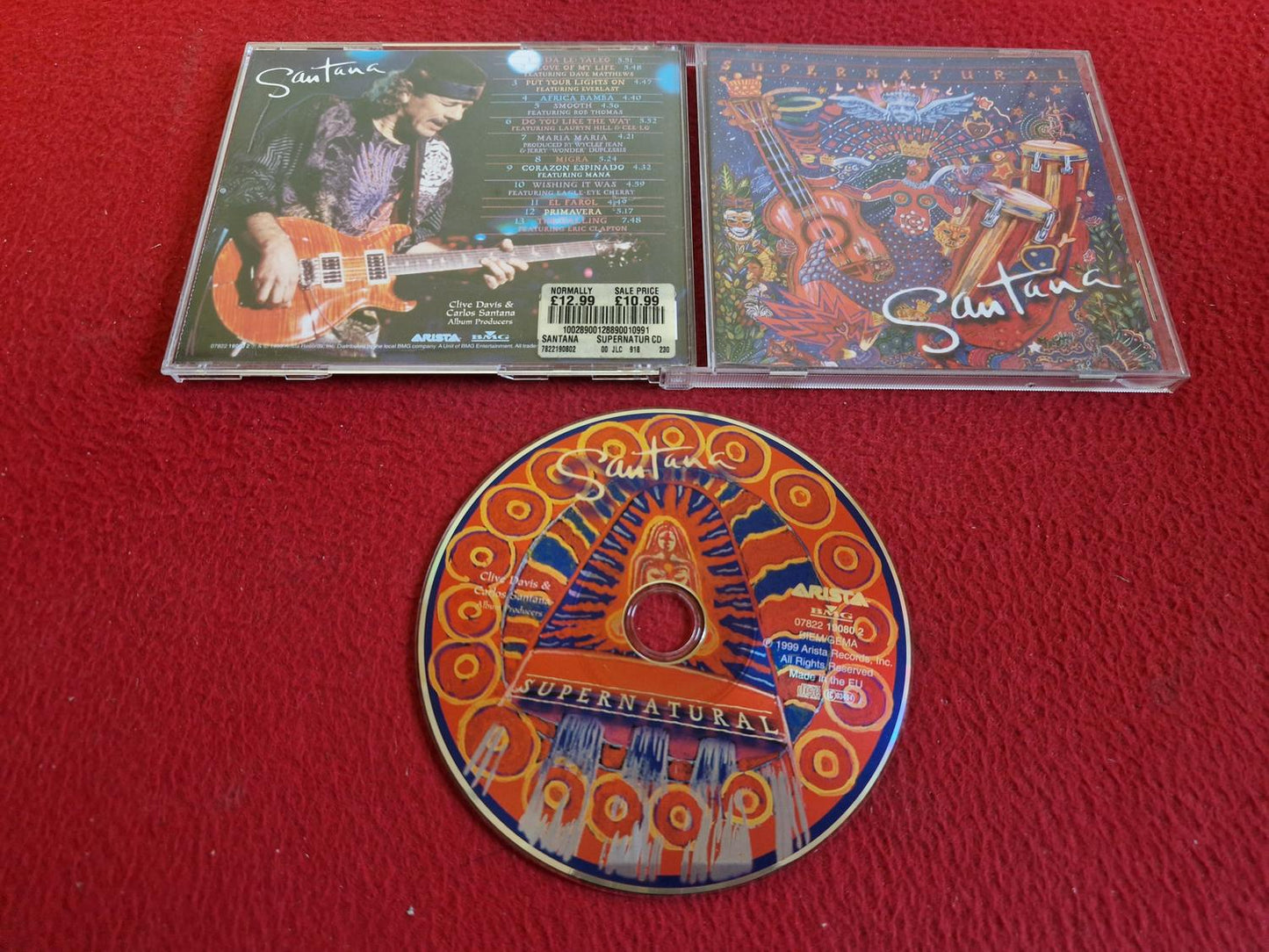 SANTANA SUPERNATURAL CD