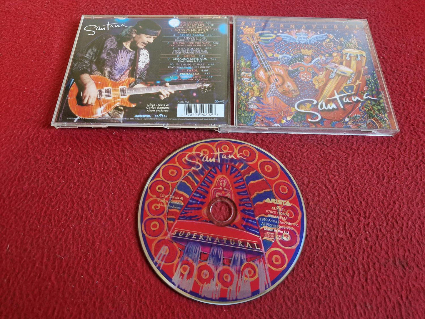 SANTANA SUPERNATURAL CD