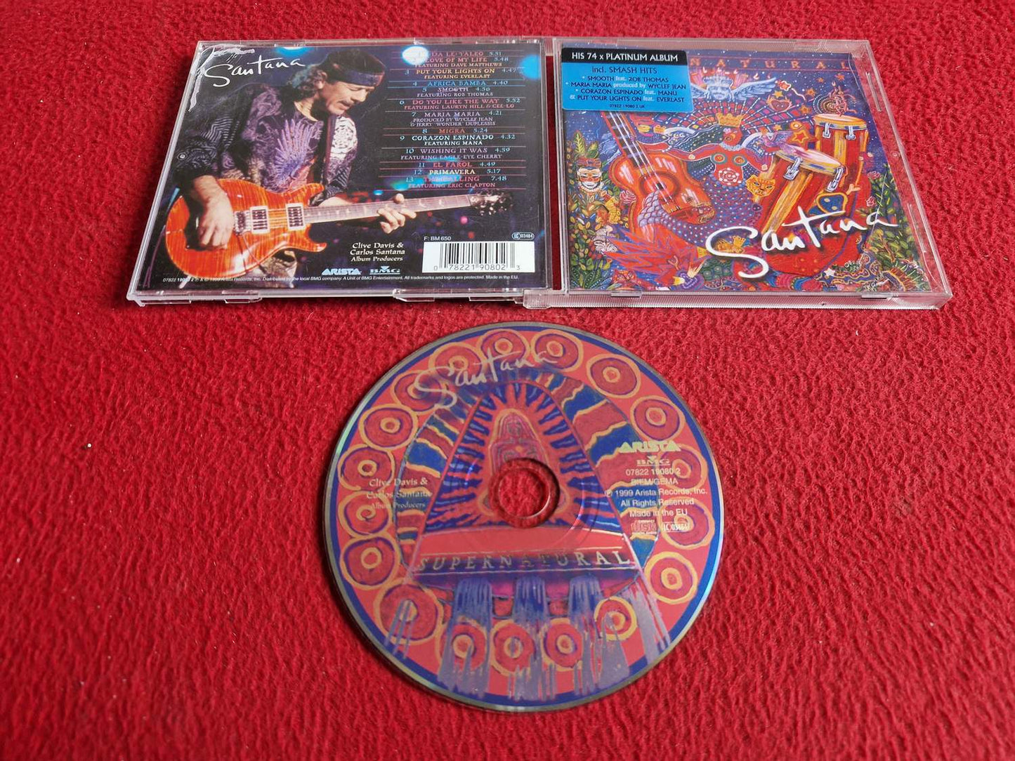 SANTANA SUPERNATURAL CD