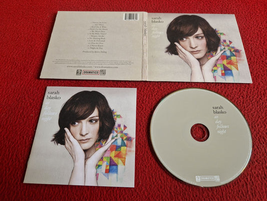 SARAH BLASKO AS DAY FOLLOWS NIGHT CD