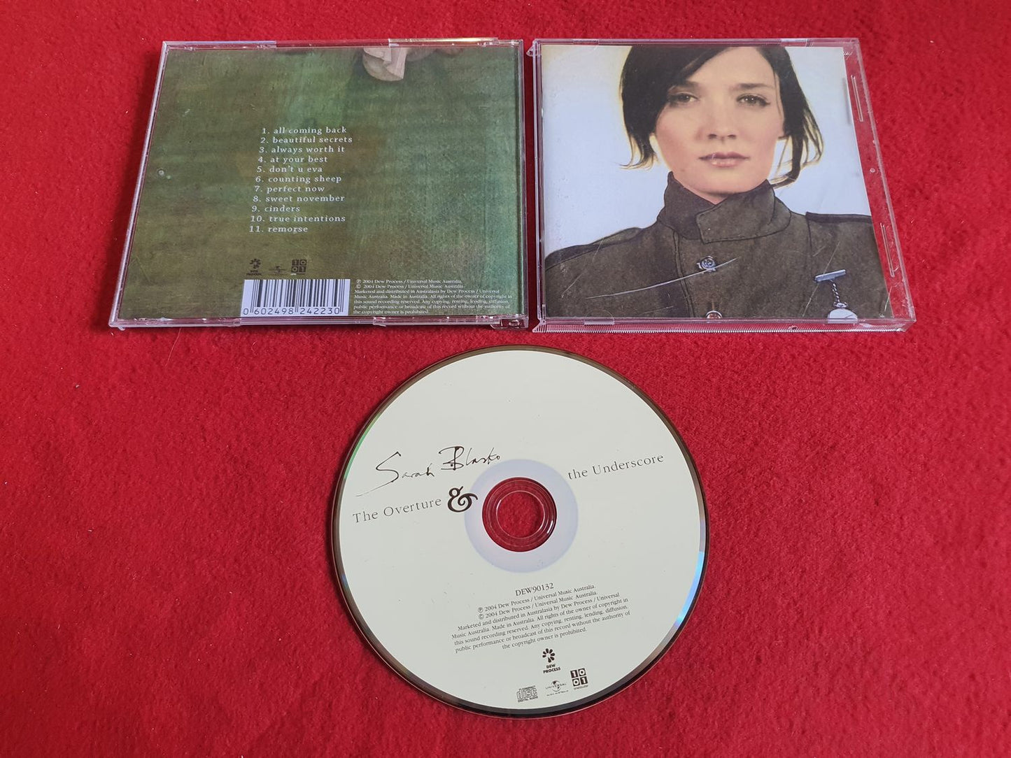 SARAH BLASKO THE OVERTURE & THE UNDERSCORE till CD