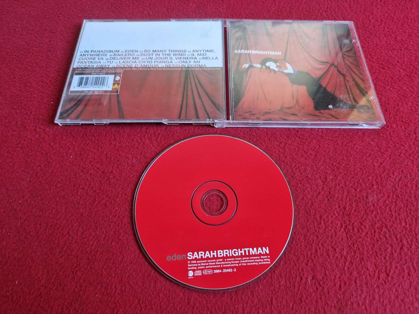 SARAH BRIGHTMAN EDEN CD