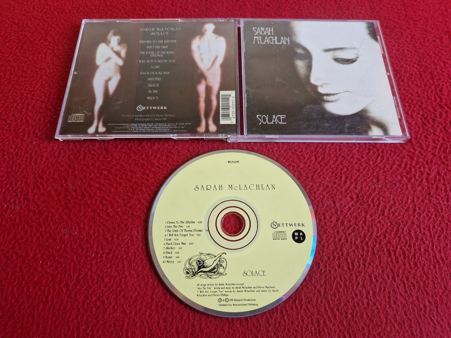 SARAH MCLACHLAN SOLACE CD