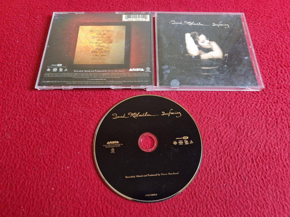 SARAH MCLACHLAN SURFACING CD