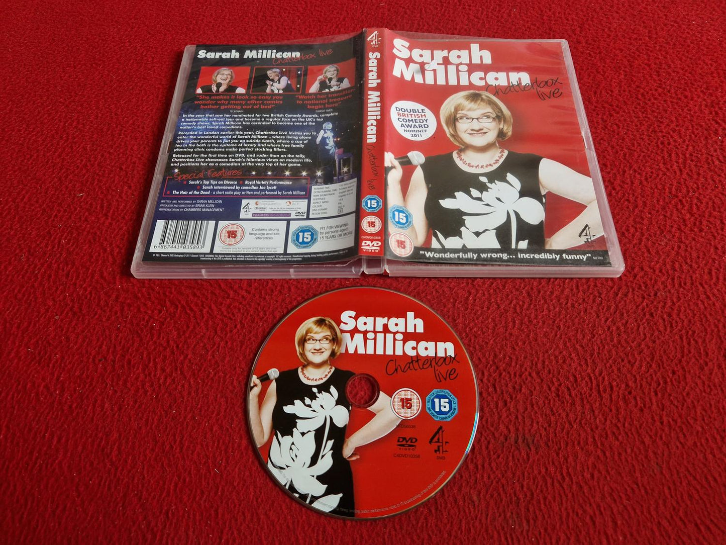 SARAH MILLICAN CHATTERBOX LIVE DVD
