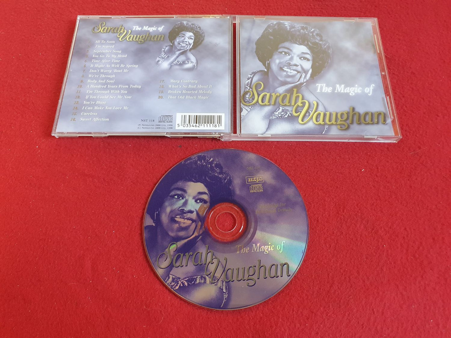 SARAH VAUGHAN THE MAGIC OF till CD