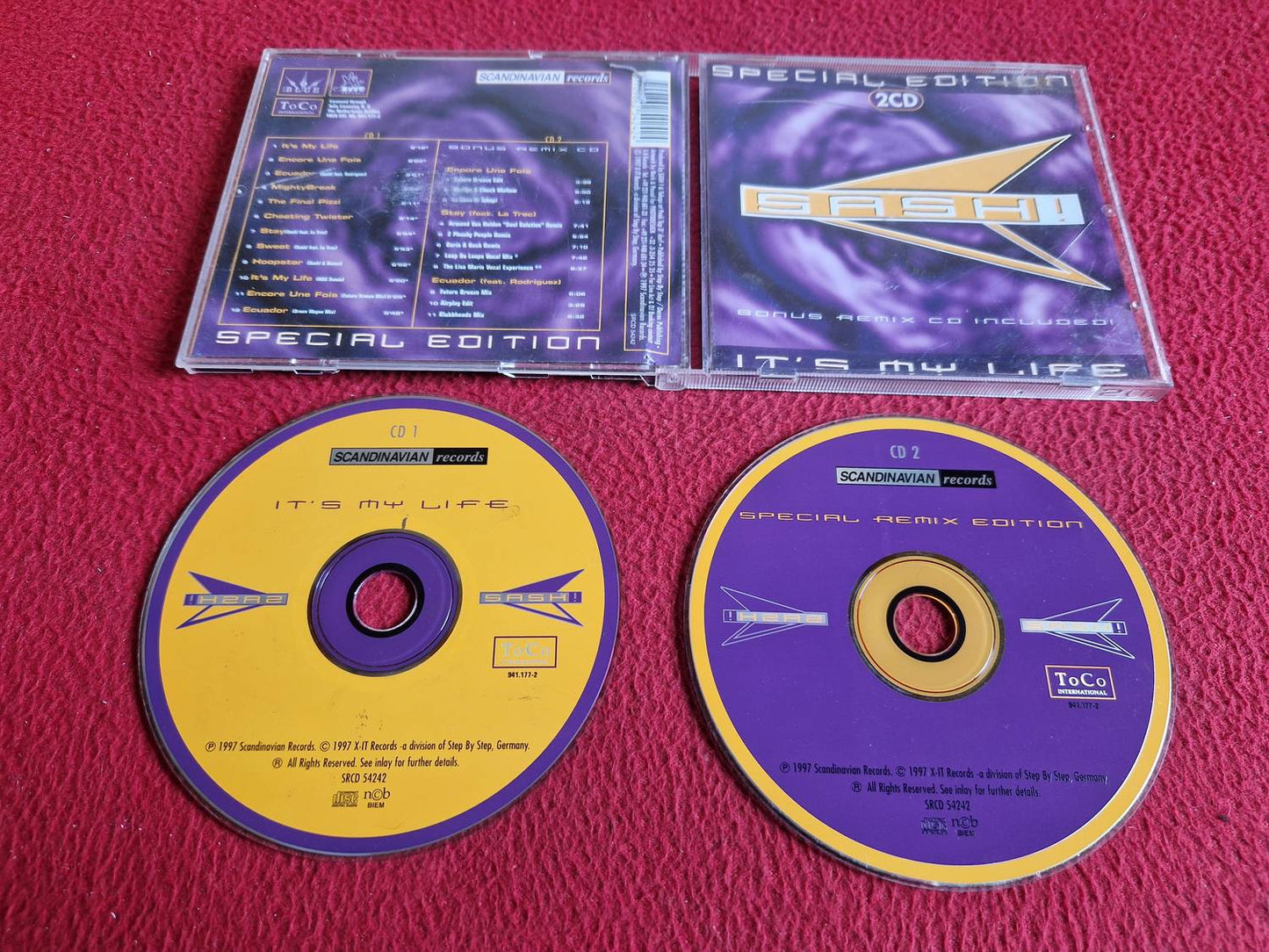 SASH IT'S MY LIFE SPECIAL EDITION CD