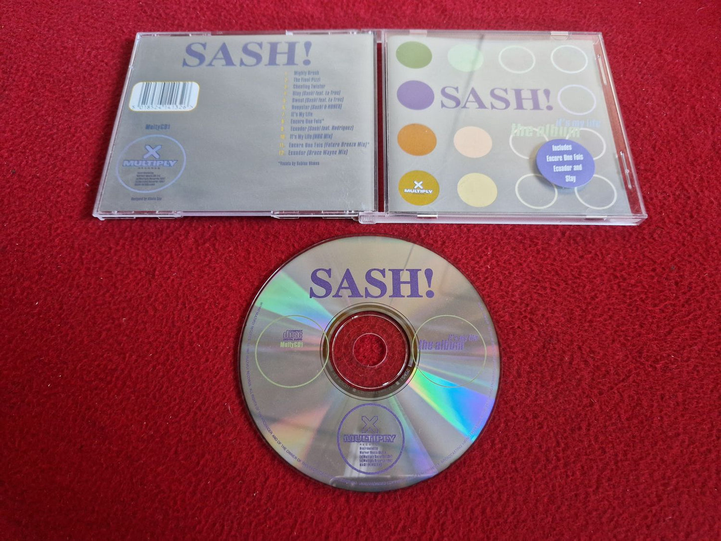 SASH! IT'S MY LIFE THE ALBUM CD