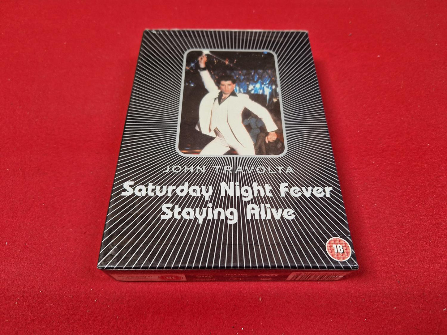 SATURDAY NIGHT FEVER / STAYING ALIVE BOX till DVD