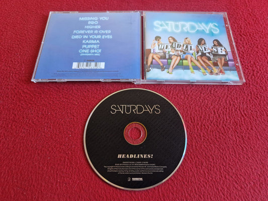 SATURDAYS HEADLINES CD