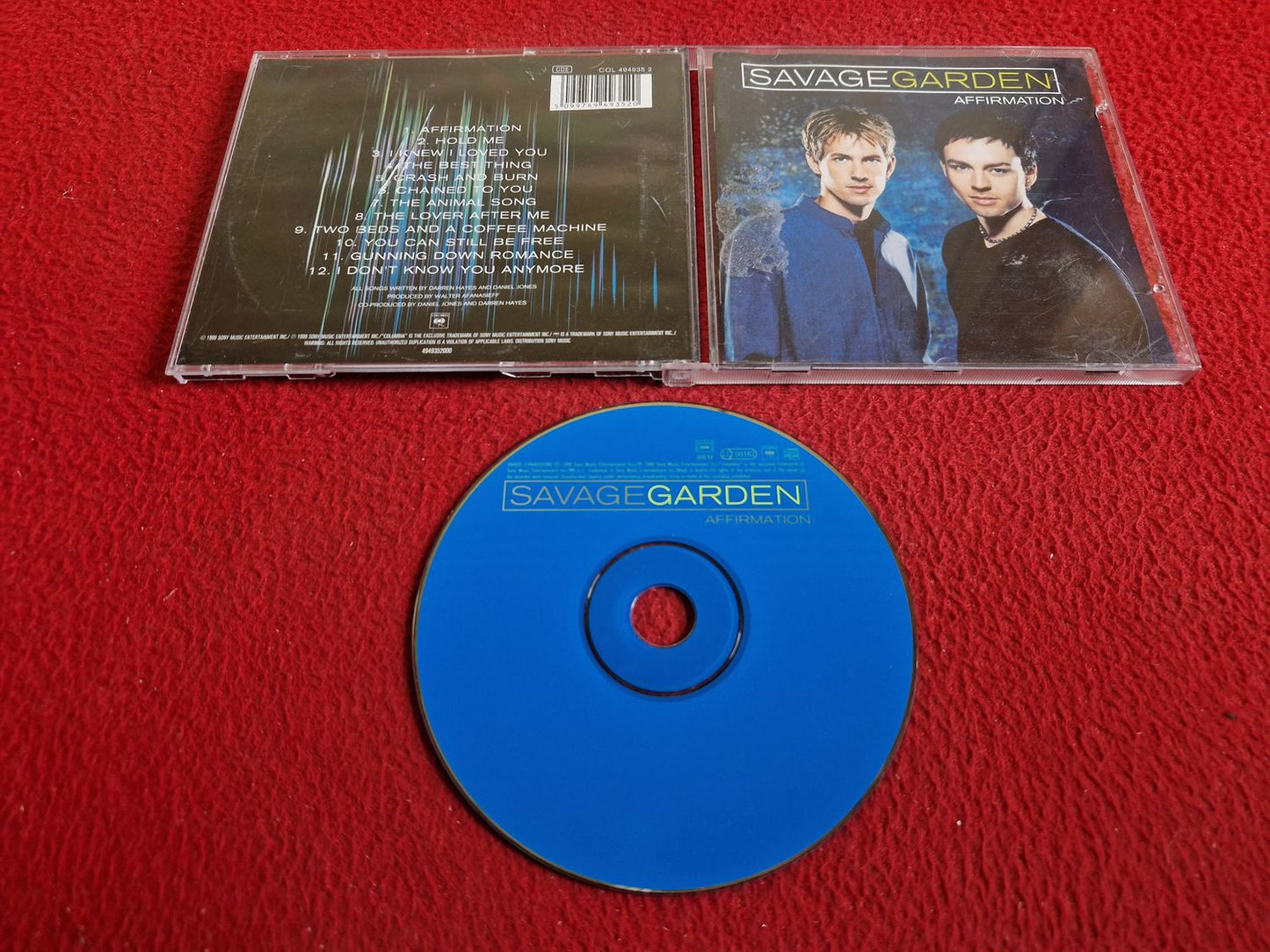 SAVAGE GARDEN AFFIRMATION CD
