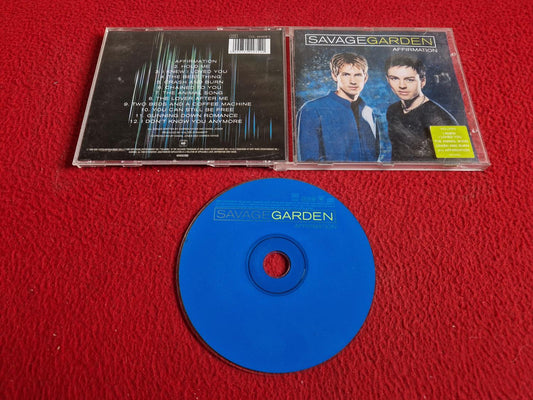 SAVAGE GARDEN AFFIRMATION CD
