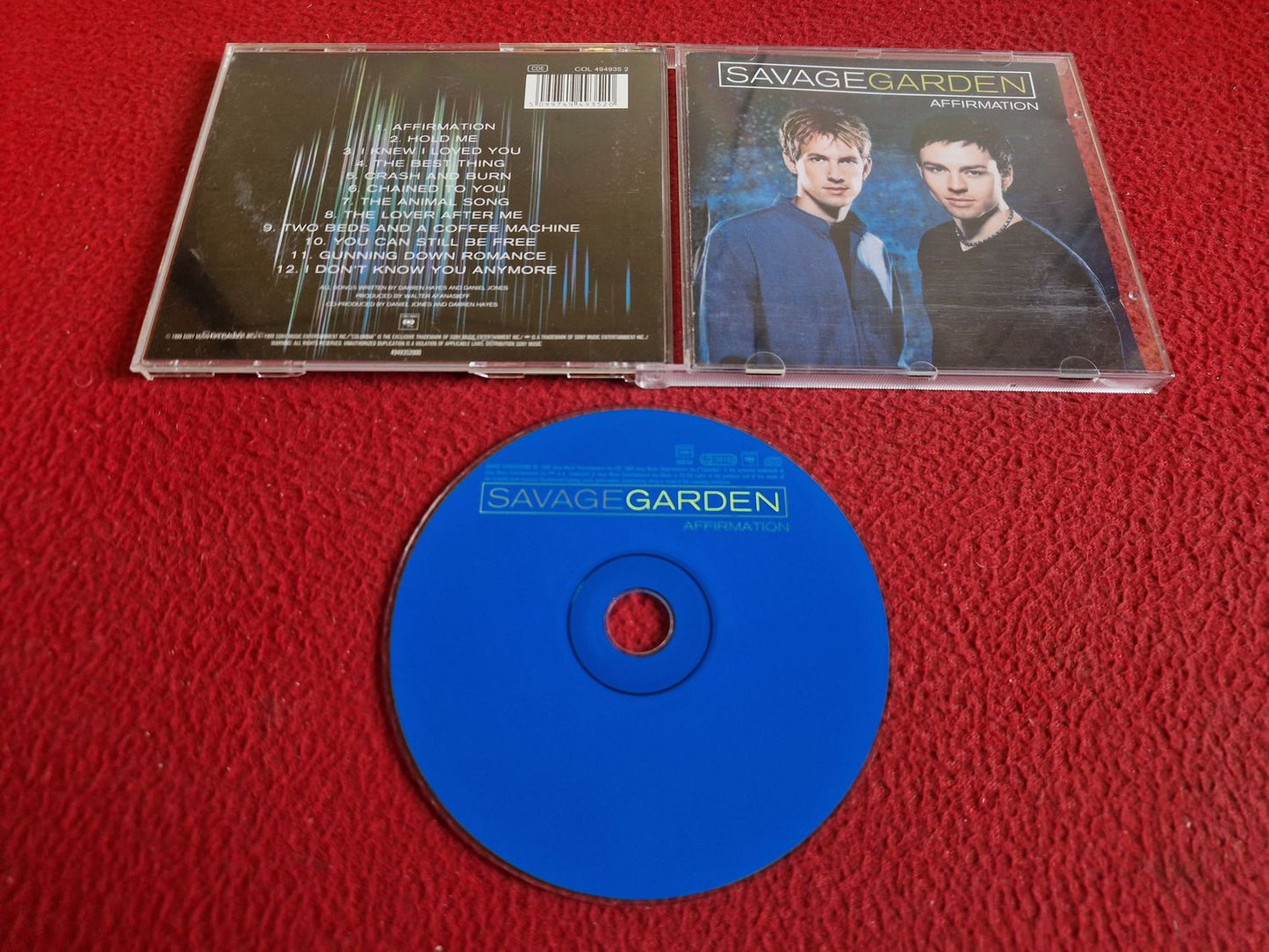 SAVAGE GARDEN AFFIRMATION CD