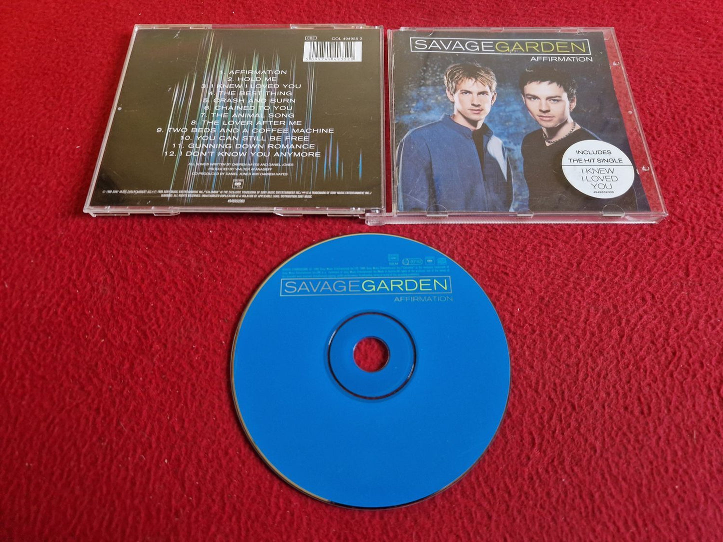 SAVAGE GARDEN AFFIRMATION CD