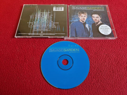 SAVAGE GARDEN AFFIRMATION CD