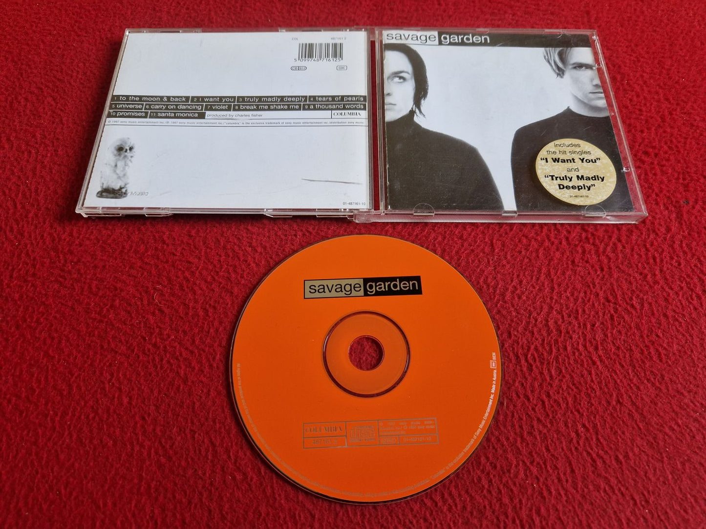 SAVAGE GARDEN - SAVAGE GARDEN CD