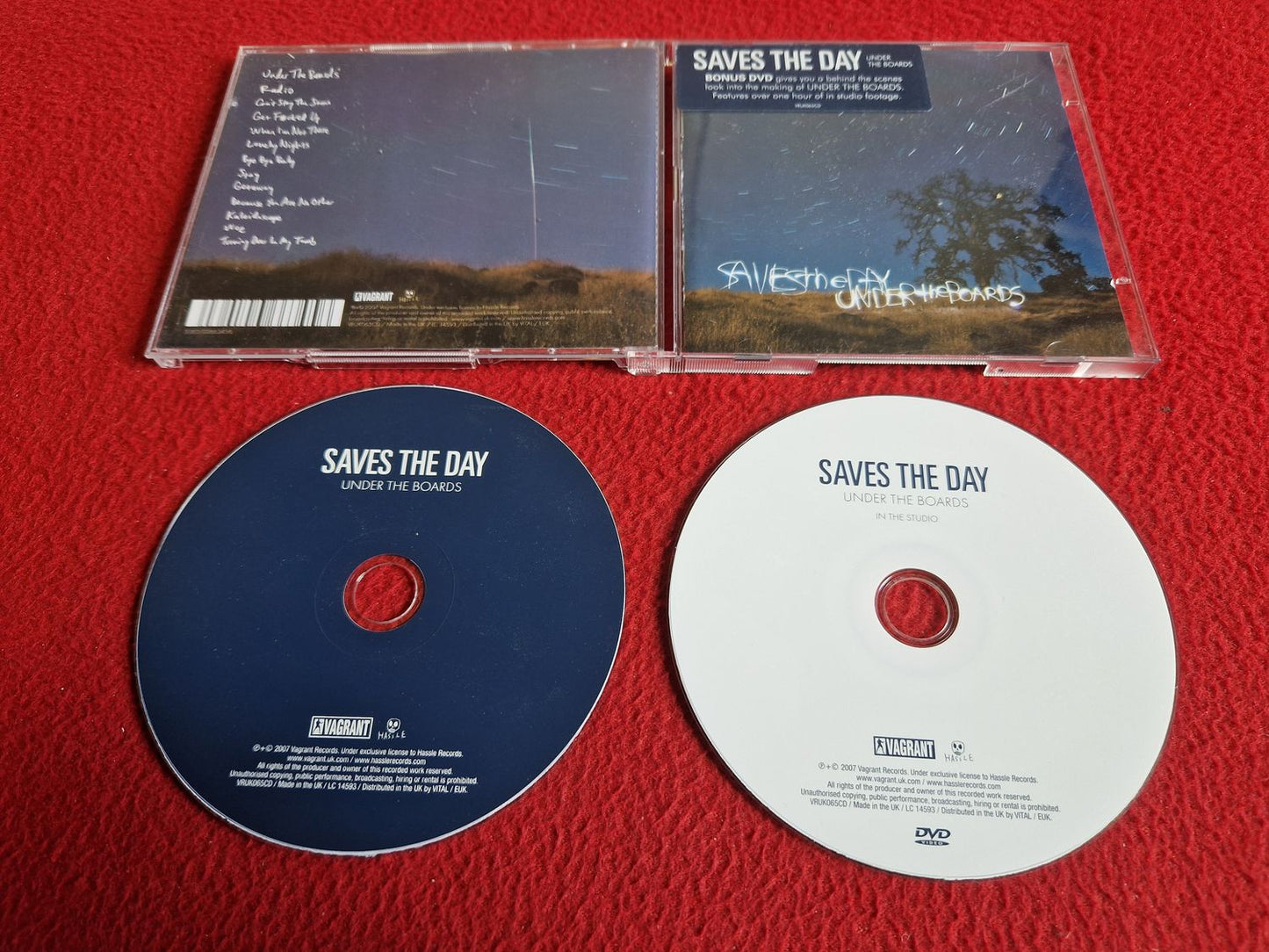 SAVES THE DAY UNDER THE BOARDS CD / DVD