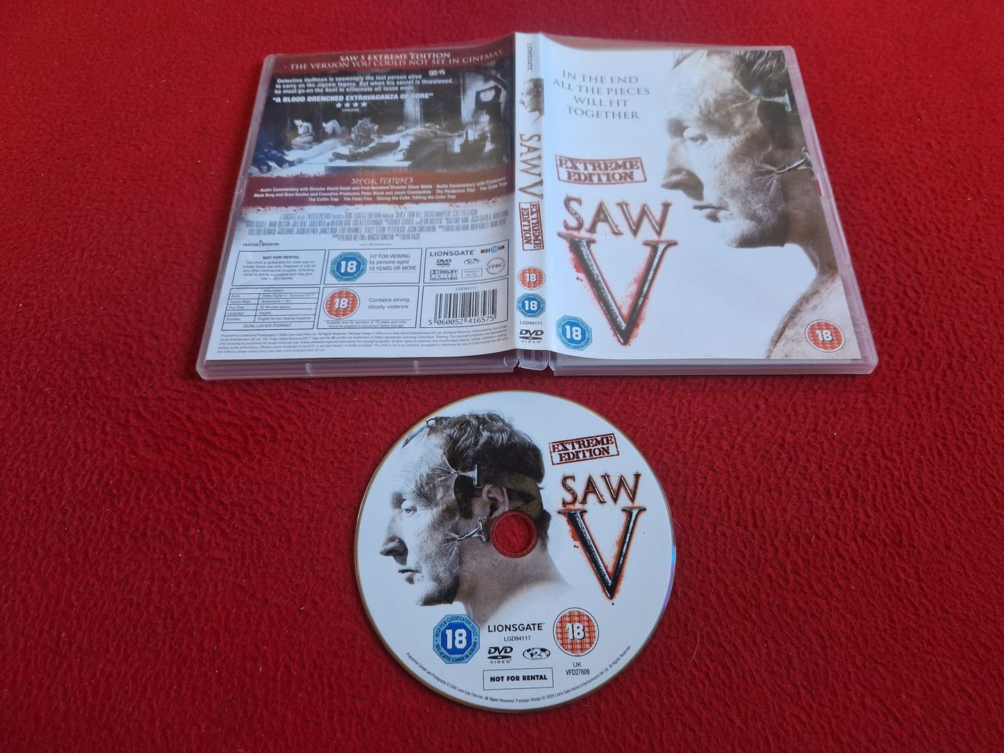 SAW 5 DVD