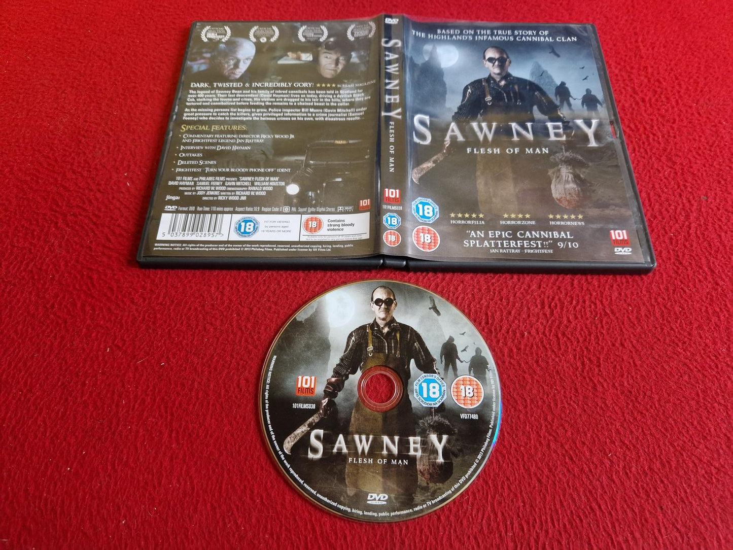 SAWNEY FLESH OF MAN DVD